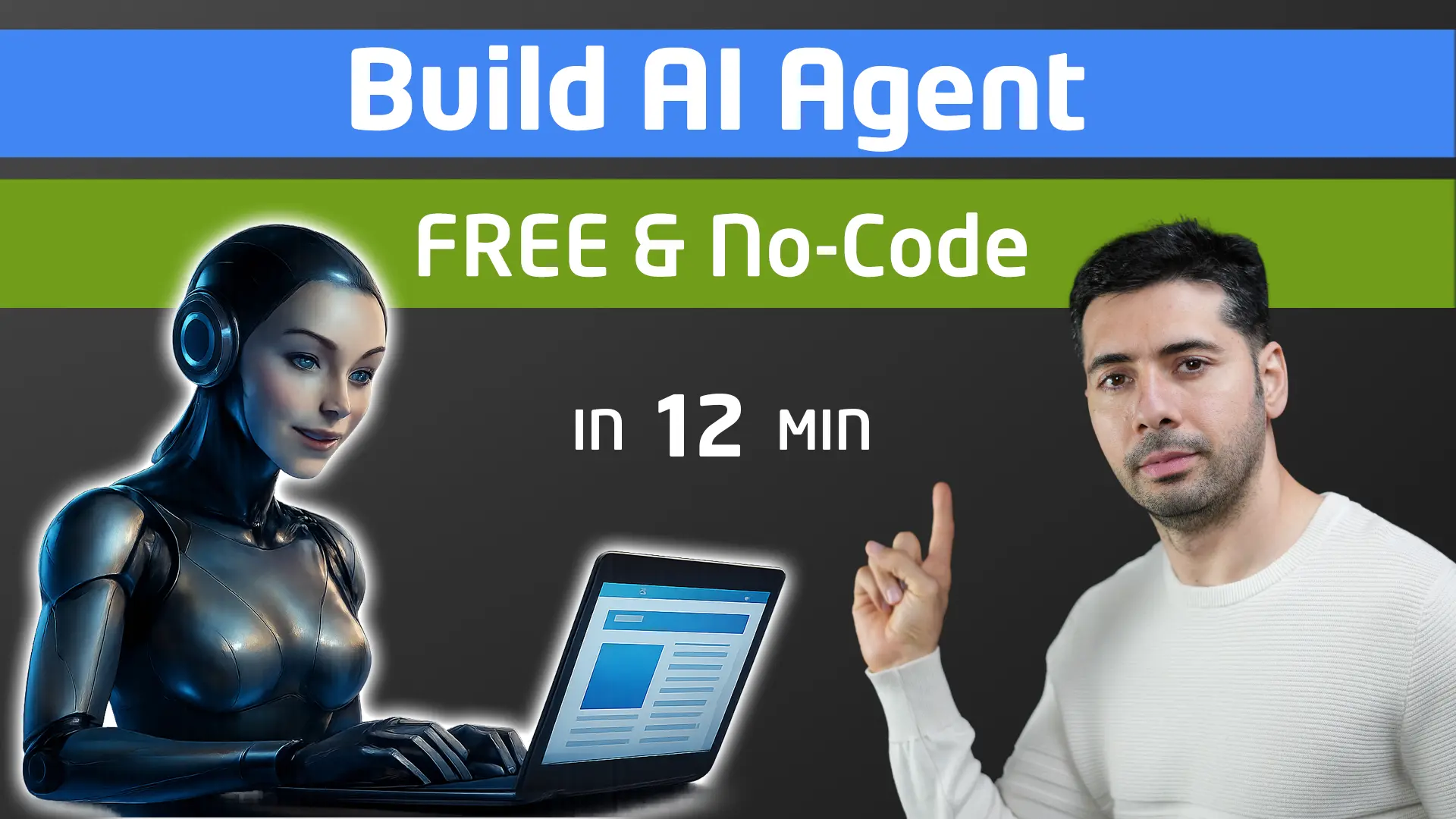 How to Automate Everything Online with FREE No-Code AI Agent Video Tutorial